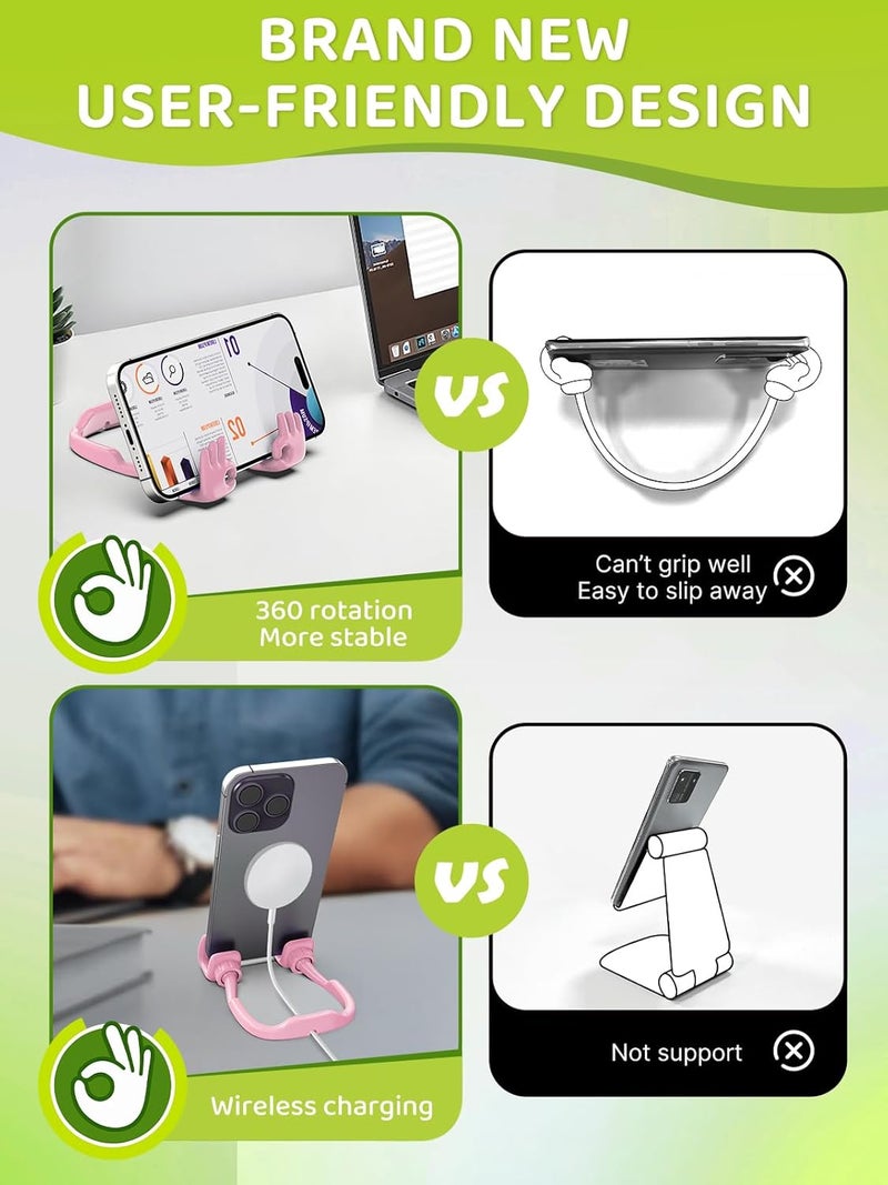 CALDEVER Valentines Day Gifts for Kids Teens Girls Women: Funny Gifts OK Sign Phone Stand Cell Phone Holder for Desk Teenage Adults Wife Mom Daughter Birthday Gifts Unique Cool Gadget Trendy Stuff Ideas - Image 4